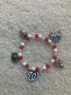 nationals beaded bracelet 