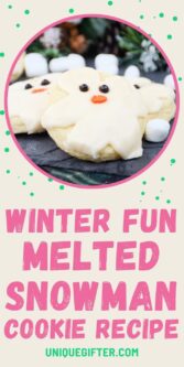 Winter Fun Melted Snowman Cookie Recipe 