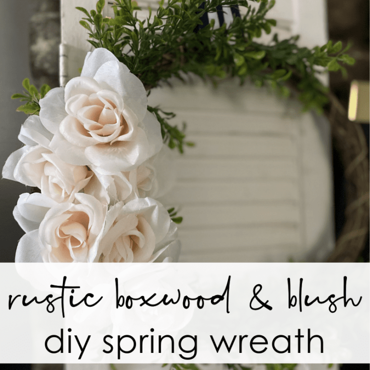 Image for Rustic "Embroidery Hoop Style" Spring DIY Wreath ($5 to Make!)