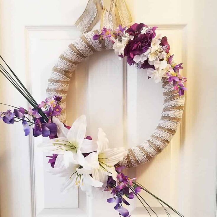 Image for DIY Dollar Store Spring Wreath