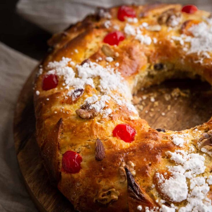 Image for Bolo Rei – Portuguese Christmas Kings Cake
