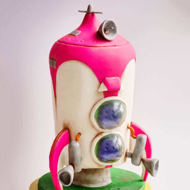 Image for Pikmin 2 Spaceship Cake video tutorial