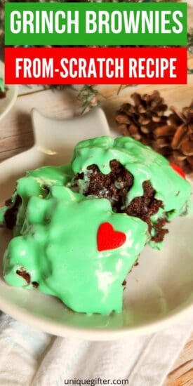 Grinch Brownies | Green Brownies | Christmas Brownies | The Grinch Brownies | Grinch Baking | Grinch Dessert | Christmas Baking | Christmas Recipes | #Christmas #baking #grinch #recipe #dessert