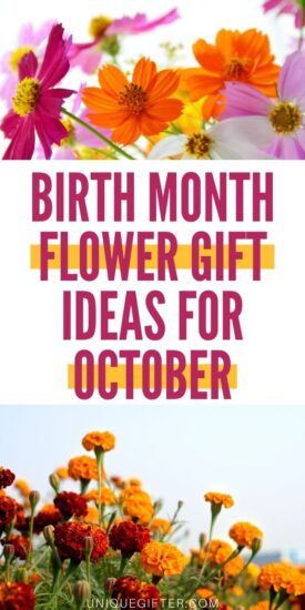 October Birth Flower Gift Ideas | Marigold Flower Gifts | Cosmos Floral Gift Ideas | October Birthday Flowers #octoberflowers #octoberbirthdaygift #marigoldgifts #cosmosgifts #fallflowergifts