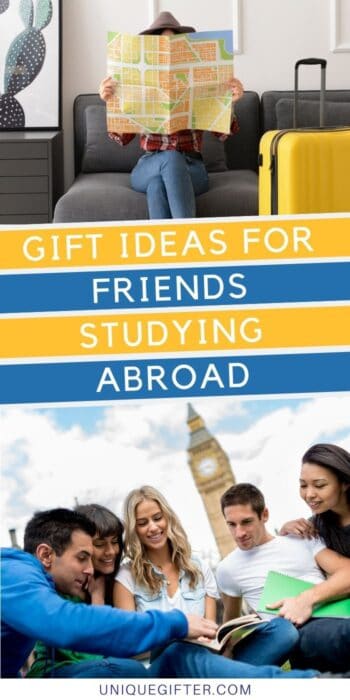 Gift Ideas for Friends Studying Abroad | Thoughtful Gifts for Friends Going to School Overseas | Going Away For School Gifts | Gift Ideas for Travelling Students #giftsideas #giftsforstudents #studyingabroad #travelgifts