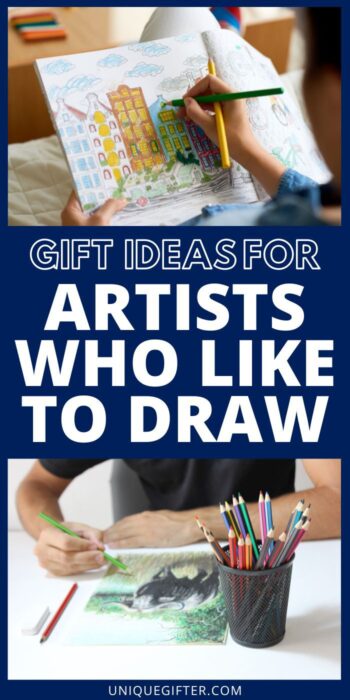 Gift Ideas for Artists Who Like to Draw | Artist Gifts | Drawing Supplies and Accessories | Presents for the Artist in Your Life | Drawing Related Gifts #artistgiftideas #artistgifts #drawinggifts #artsupplies