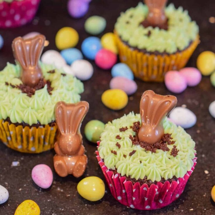 Image for Malteser Bunny Chocolate Malt Cupcakes with Vanilla Malt Buttercream