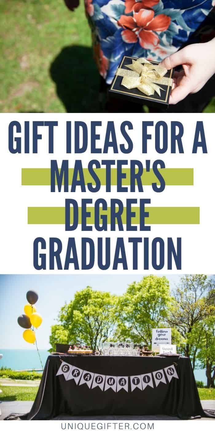 20 Master's Degree Graduation Gift Ideas Unique Gifter