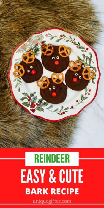 Easy Reindeer Bark Recipe | Chocolate Bark Recipe | Reindeer Recipe | Reindeer Bark | Christmas Recipes #ChristmasRecipes #ChocolateBarkRecipe #ReindeerRecipe #ReindeerChocolateBark #EasyReindeerBarkRecipe