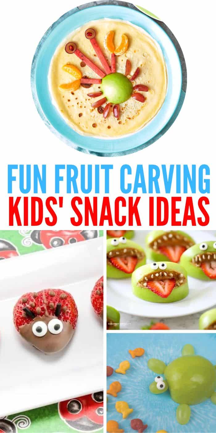 Fun Fruit Carving Snack Ideas