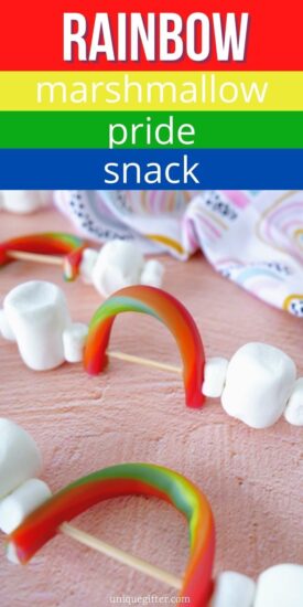 Rainbow Skewer Snacks | Rainbow Recipes | St. Patrick's Day Rainbow Skewer Snacks | Pride Skewer Snacks | Skewer Recipes #StPatricksDaySnacks #PrideSnacks #RainbowSnacks #RainbowSkewerSnacks #SkewerRecipes