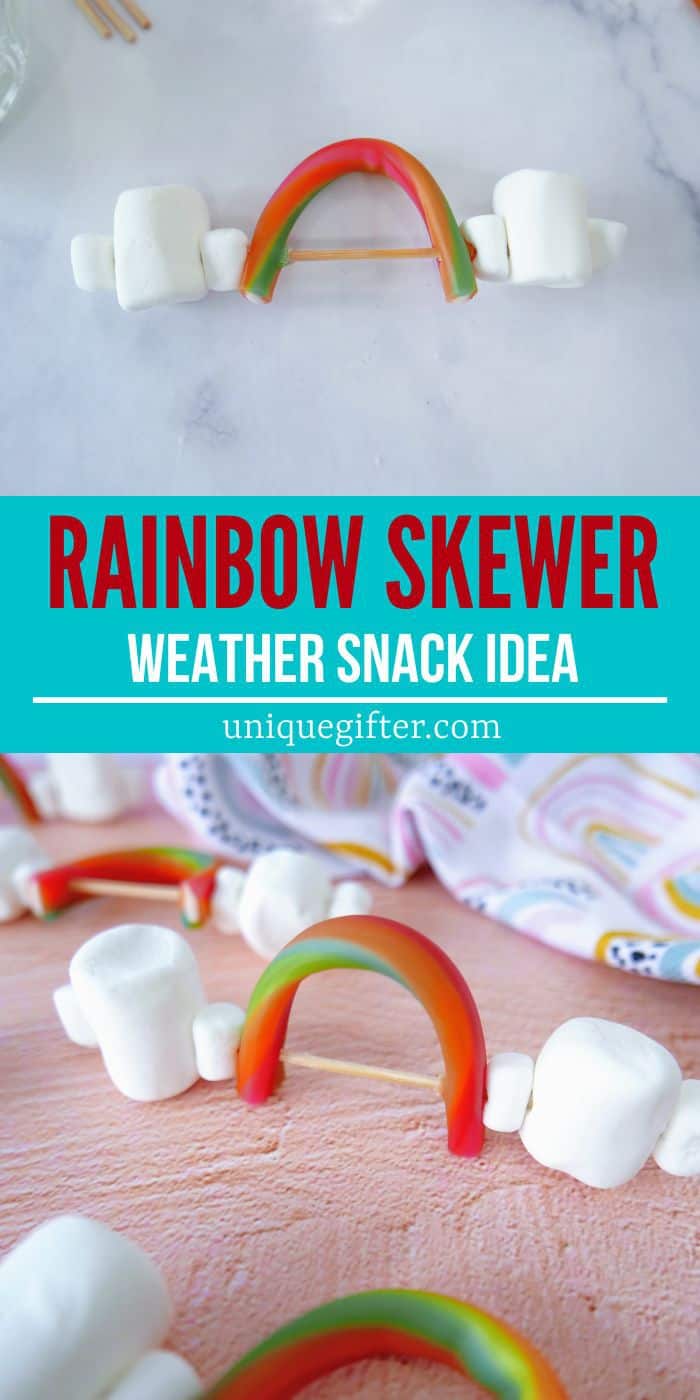 Rainbow Skewer Snack Ideas