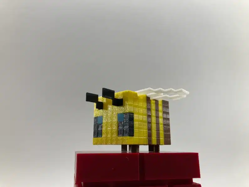 3D Printed Minecraft Bee