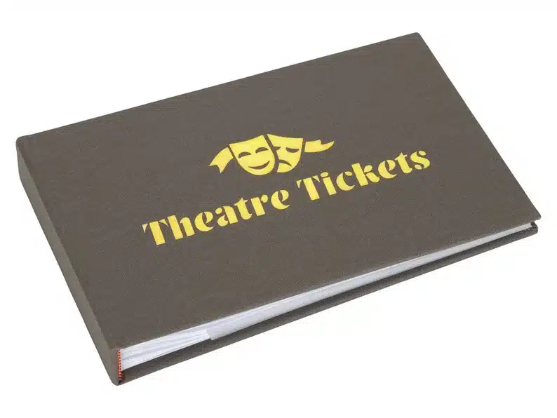 Theatre tickets album