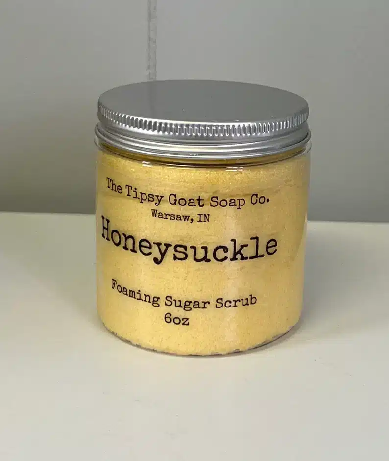 Honeysuckle Sugar Scrub Whipped Soap