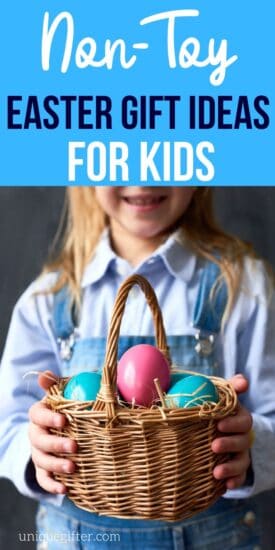 Non-Toy Easter Gift Ideas for Kids | Easter Gift Ideas for Kids | Non-Toy Gifts | Creative Easter Basket Ideas | What the Easter Bunny brings | Practical Easter Treats #NonToyEasterGiftIeas #EasterIdeasForKids #EasterBaskets #KidEasterBaskets $EasterIdeas