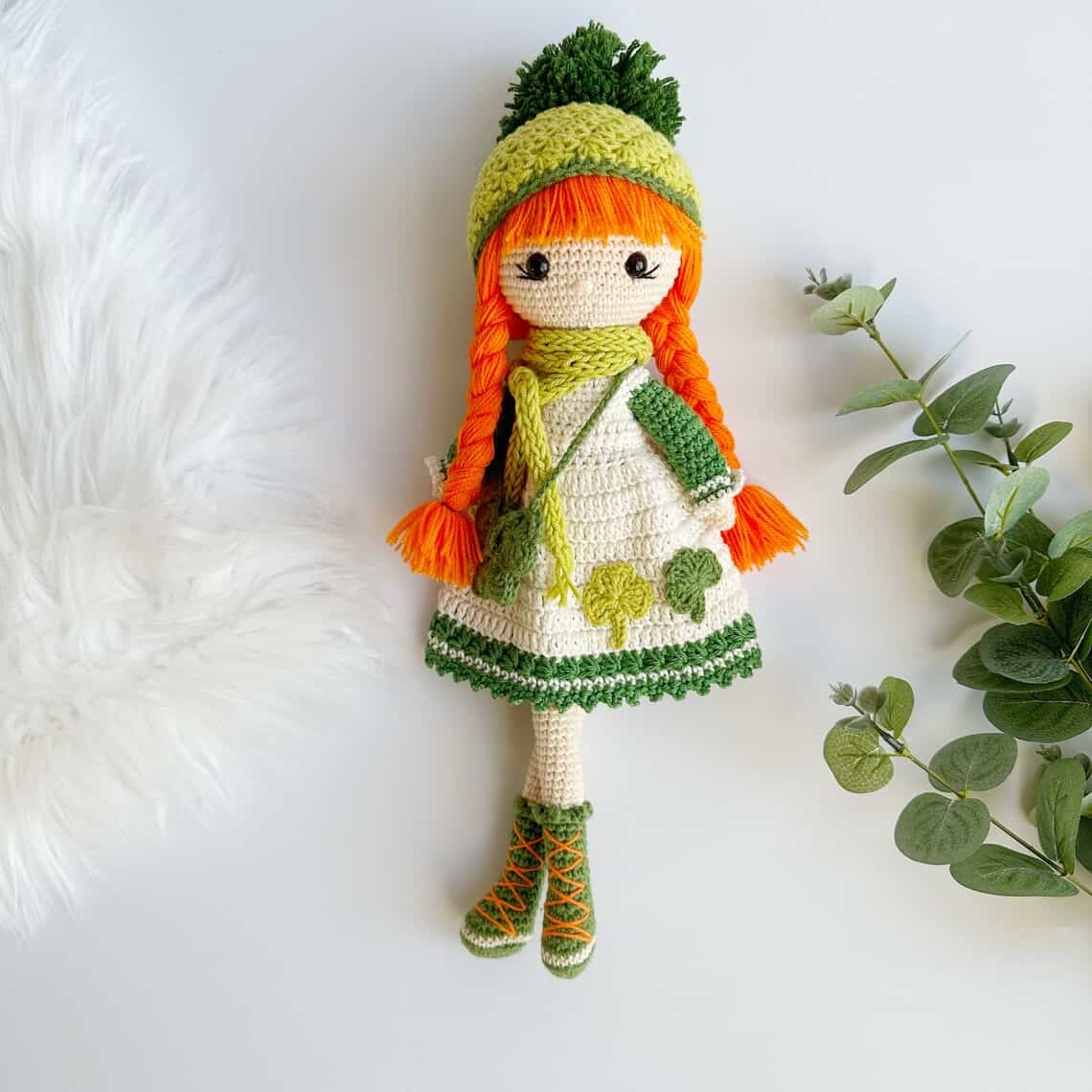 Handmade irish doll