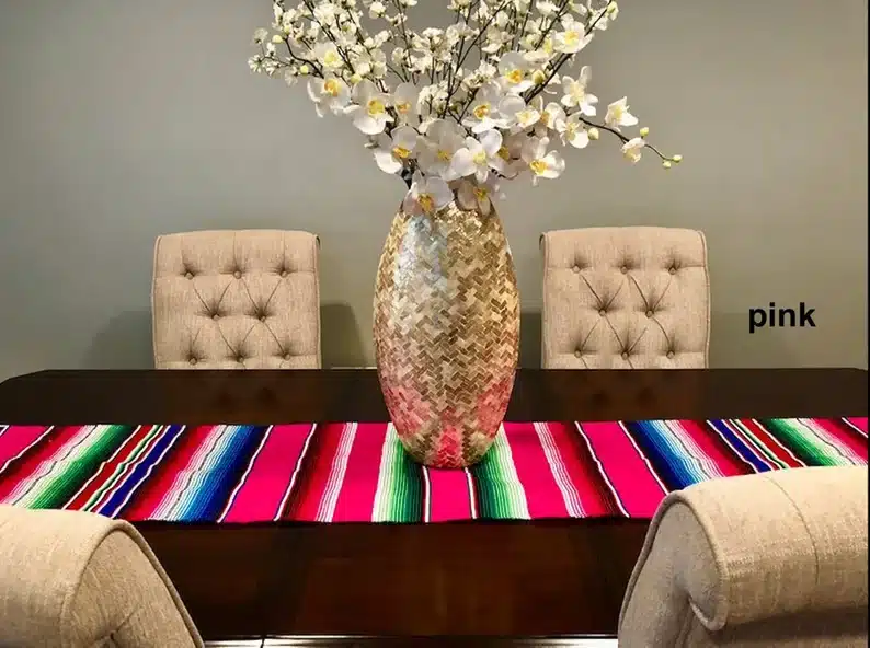 Mexican table runner