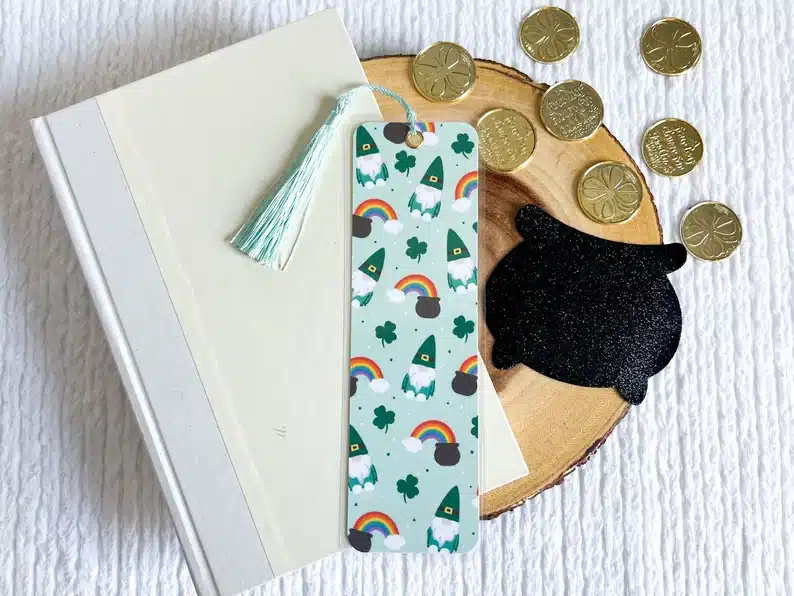St. Patrick’s Day Bookmark gifts for teens