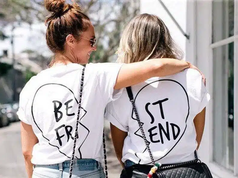 Matching best friend shirts for you and your internet bestie