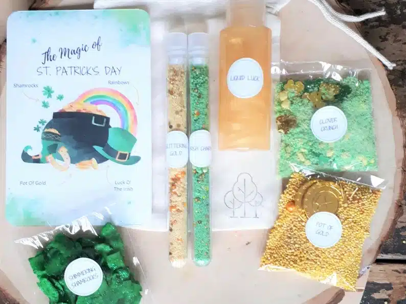 Toddler St. Patrick's Day mini potion kit