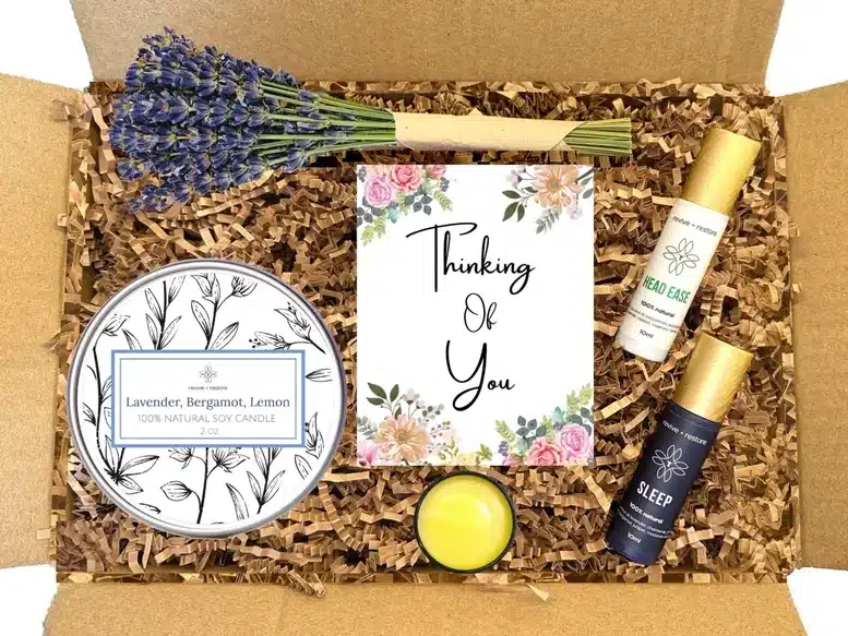 Thinking of you gift set care package