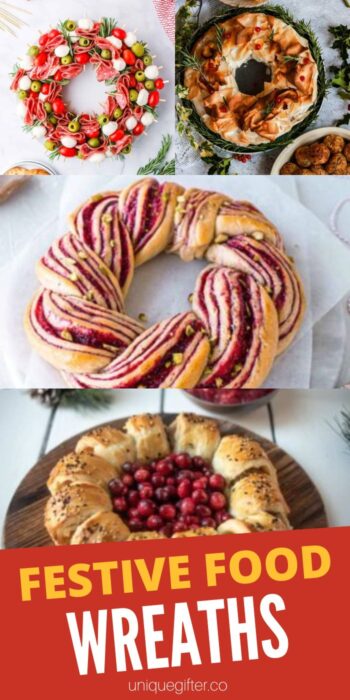 Festive Food Wreaths | Food Wreaths | Recipes for Food Wreaths | Festive Recipes | Easy to make Festive Food Wreaths #FestiveFoodWreaths #FoodWreaths #RecipesFoodWreaths #FestiveRecipes #HolidayFoodIdeas