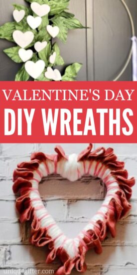 Valentine's Day Wreath Ideas | Valentine's Day Wreaths | Valentine's Day Craft | DIY Wreaths | Ideas for Valentine's Day #ValentinesDay #ValentinesDayWreaths #DIYWreath #ValentinesDayCraft #WreathIdeas
