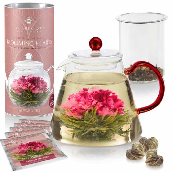 Teabloom flowering teapot set