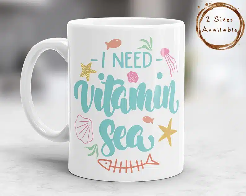 I need vitamin sea funny coffee mug gift ideas for dietitians 