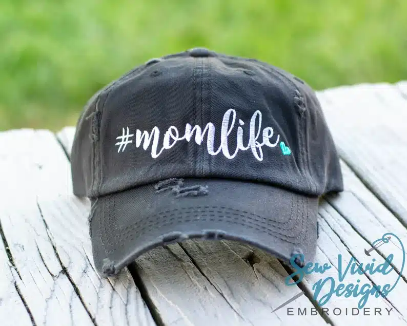#momlife dad style hat