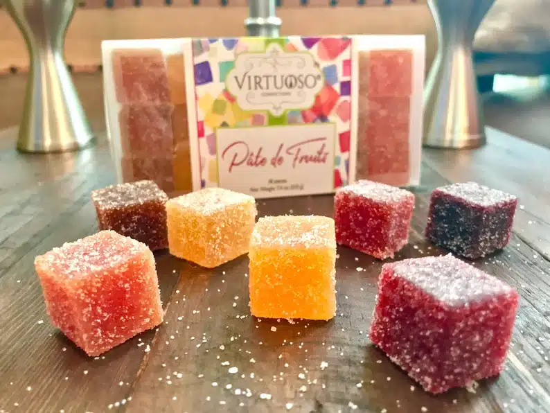 Gourmet french candy cubes