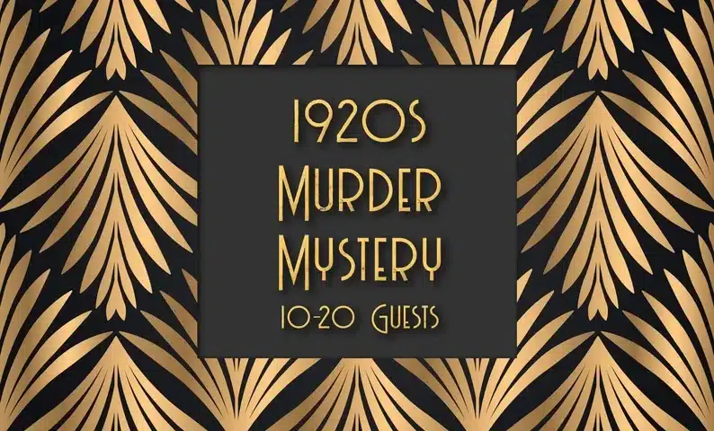 Adult 1920s Murder Mystery Kit