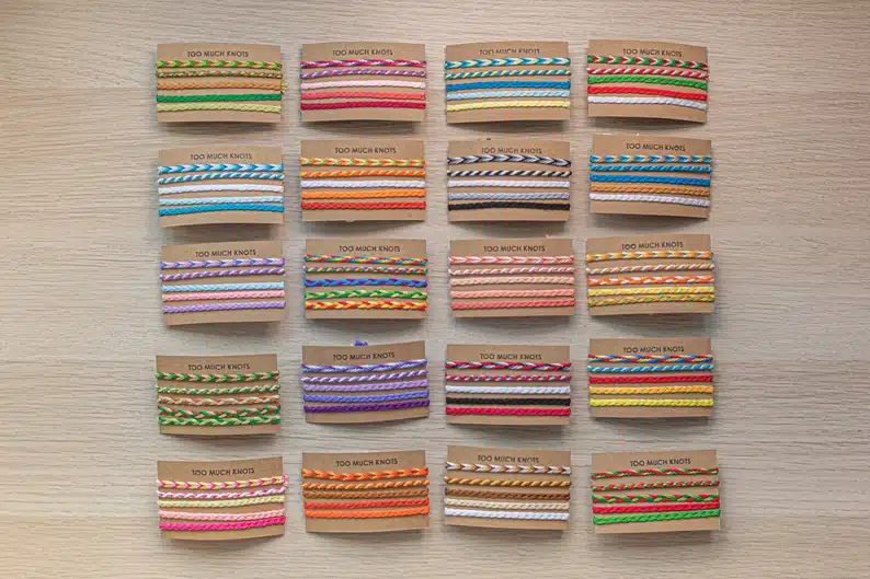 Gift Ideas for a Teenage Girl's Best Friend: friendship bracelets. 