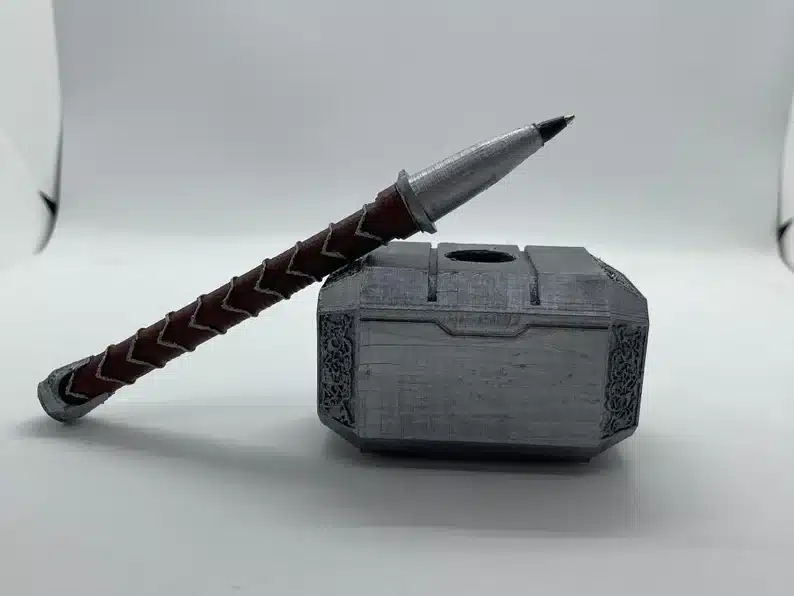 Thor's hammer that's a pen. 