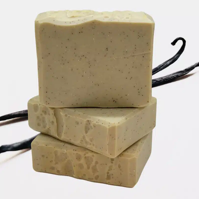 Best Father's Day Gift Ideas for Large Groups: Three bourbon vanilla soap. 