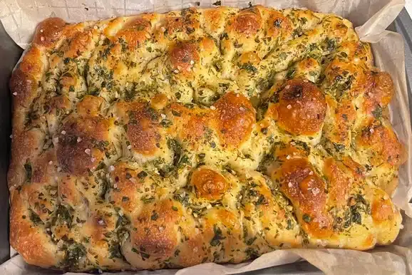 Housewarming Gift Ideas for Someone Who Has Everything - Chimichurri Focaccia Bread