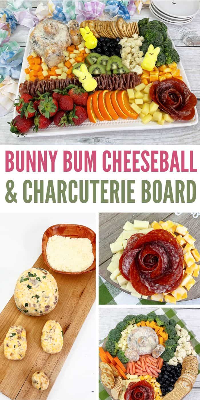 Bunny Butt Cheeseball & Charcuterie Board - Unique Gifter