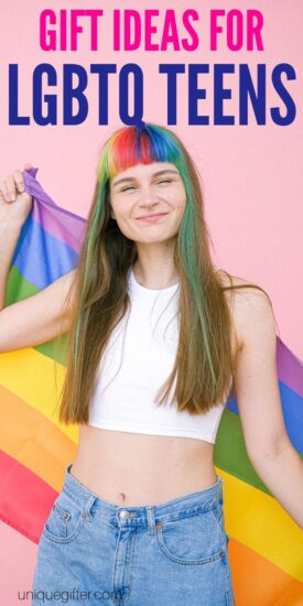 Gift Ideas for LGBTQ Teens | Birthday Presents for gay teens | Gifts for trans youth | Christmas presents for LGBTQ teenagers | What to buy a queer teenager | Present ideas for lesbian and bisexual teenagers