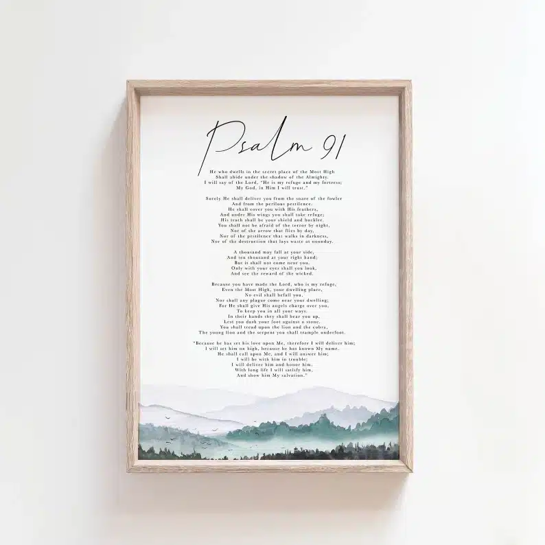 Printable Psalm 11 Printable Art
