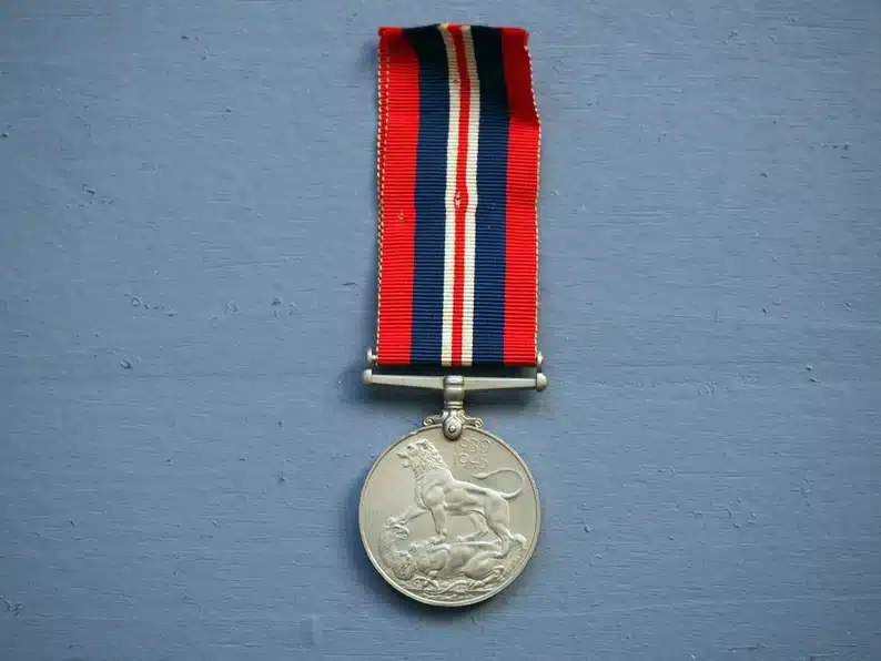 Father’s Day Gifts for History Buffs - British War Medal. 