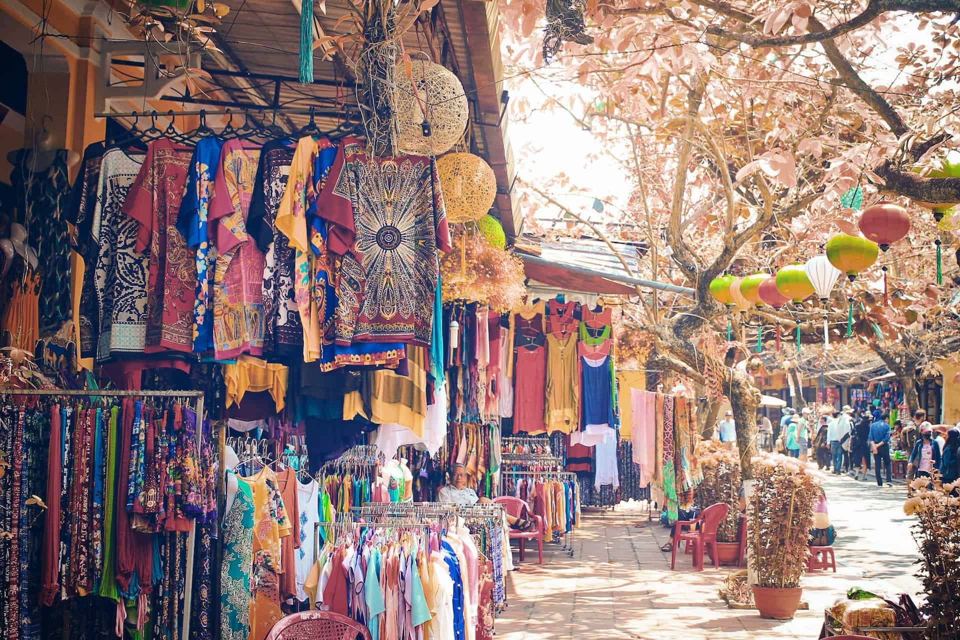 Outdoor market in Thailand