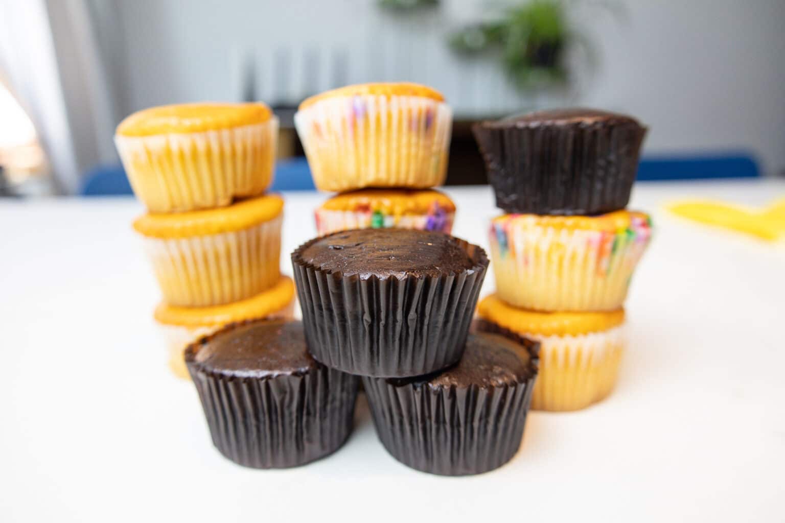 Assortment of cupcakes