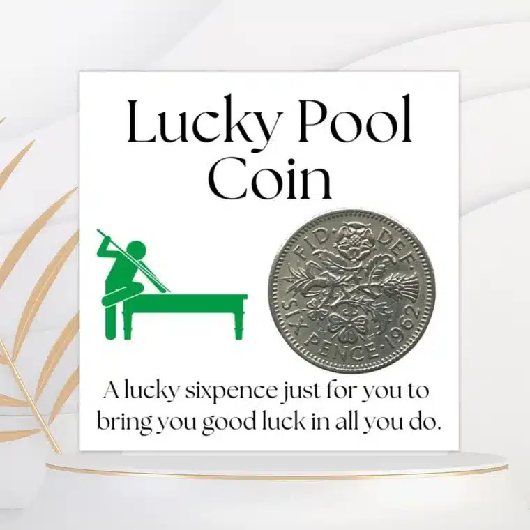  Gifts for a Pool Player - lucky pool coin 