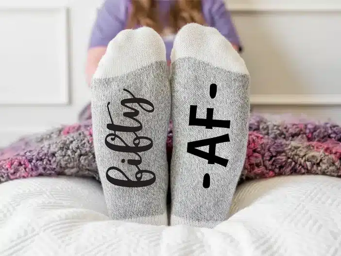 Fifty AF Socks Gift Ideas for Your Wife’s 50th Birthday
