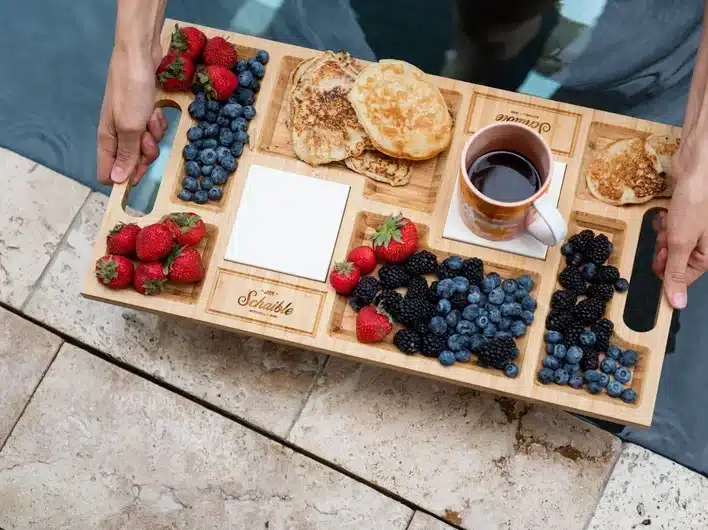 Brunch board wedding gift for waffles