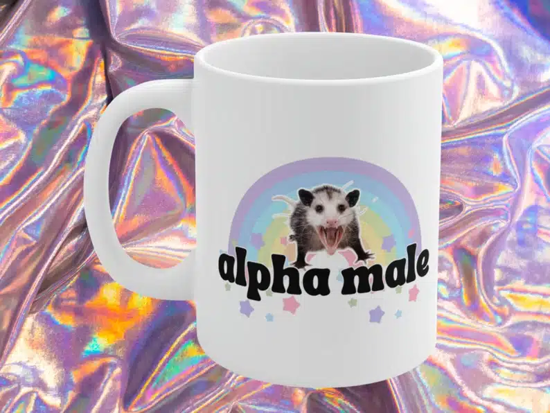 Alpha male mug funny Gift Ideas For a Gay Man