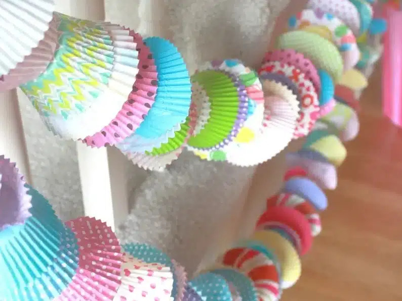 Cupcake Paper Garland