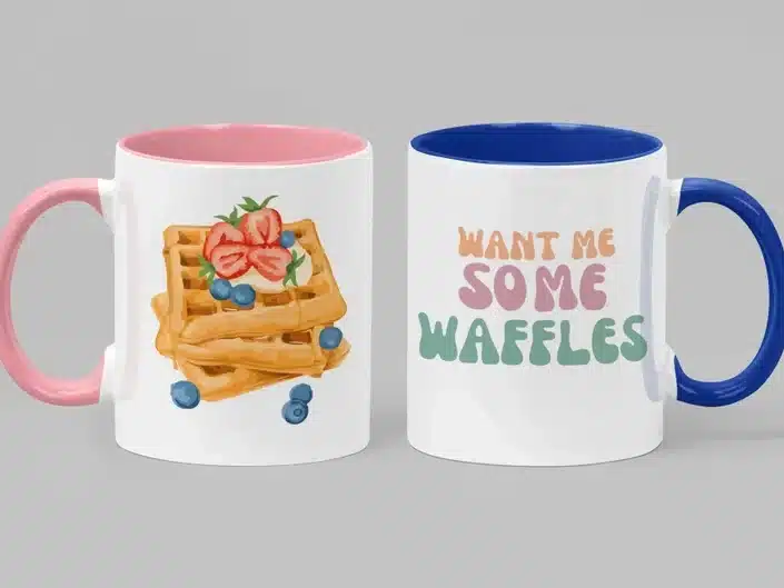 Want me some waffles mugs