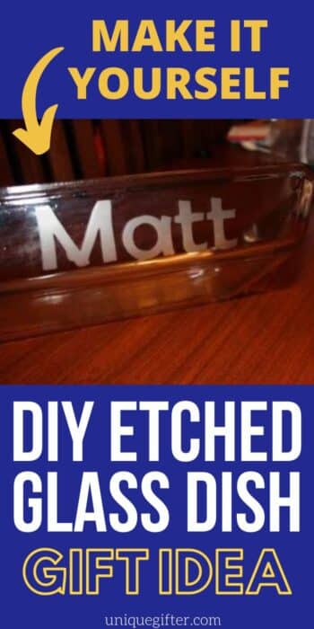 Personalized Etched Glass Baking Pan Tutorial